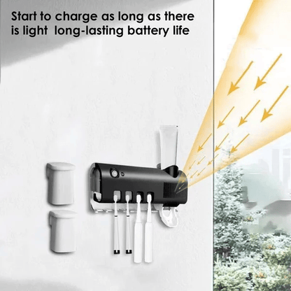 🦷49% OFF⏰Smart UV Sterilizing Toothbrush Holder