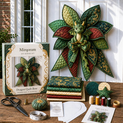 Owl - Handmade Quilted Door Bow DIY Sewing Kit