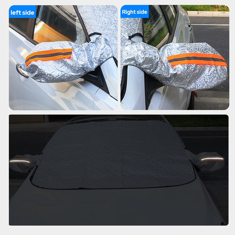 🚗 50% OFF NOW! ✨ Front Windshield Cover – All-Season Protection, Frost Protection & Premium Quality – Perfect for Cars, Vans, and SUVs ❄️☀️