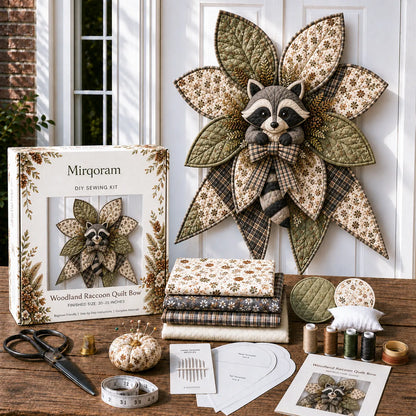 Hummingbird - Handmade Quilted Door Bow DIY Sewing Kit