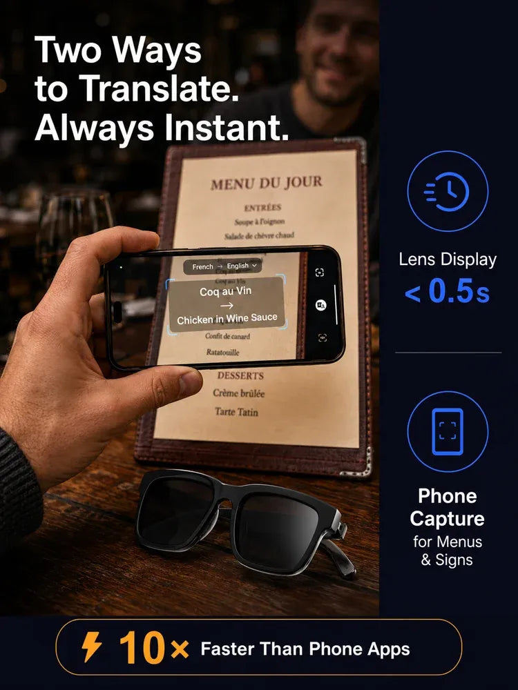 🕶️AI Smart Bluetooth Glasses