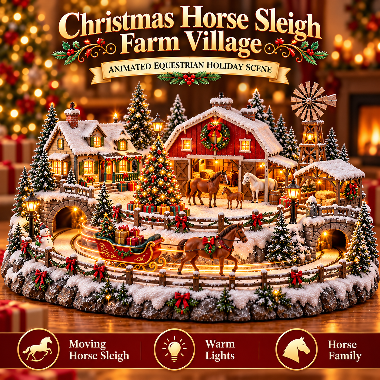 🐎 Horse Sleigh Farm