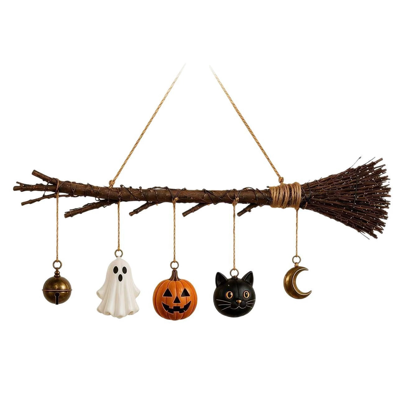 Light-up witch's broom