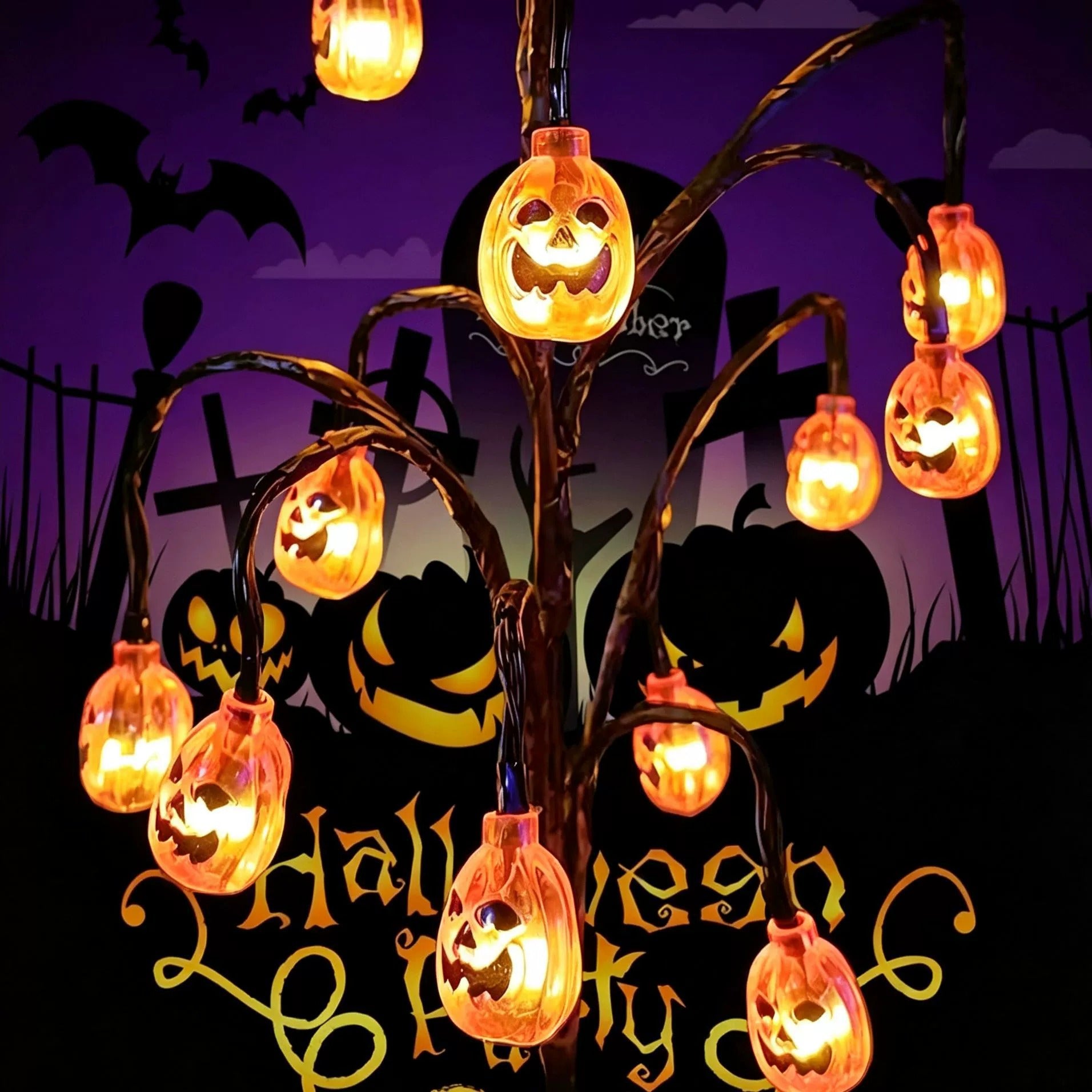 Grinning Jack-o'-lantern