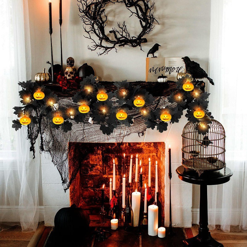 Maple Leaf & Pumpkin Style – Yellow Light