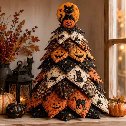 DIY Halloween-Themed Tree Sewing Kit