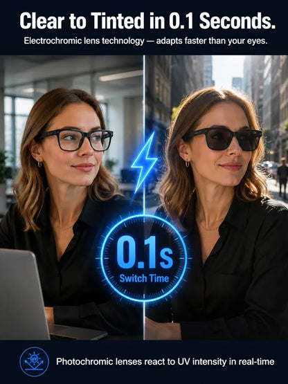🕶️AI Smart Bluetooth Glasses