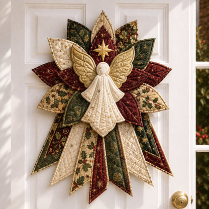 Frosty Snowman Wishes - Oversized Christmas Character Quilted Door Hanger Sewing Kit