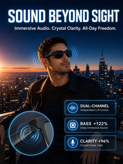 🕶️AI Smart Bluetooth Glasses