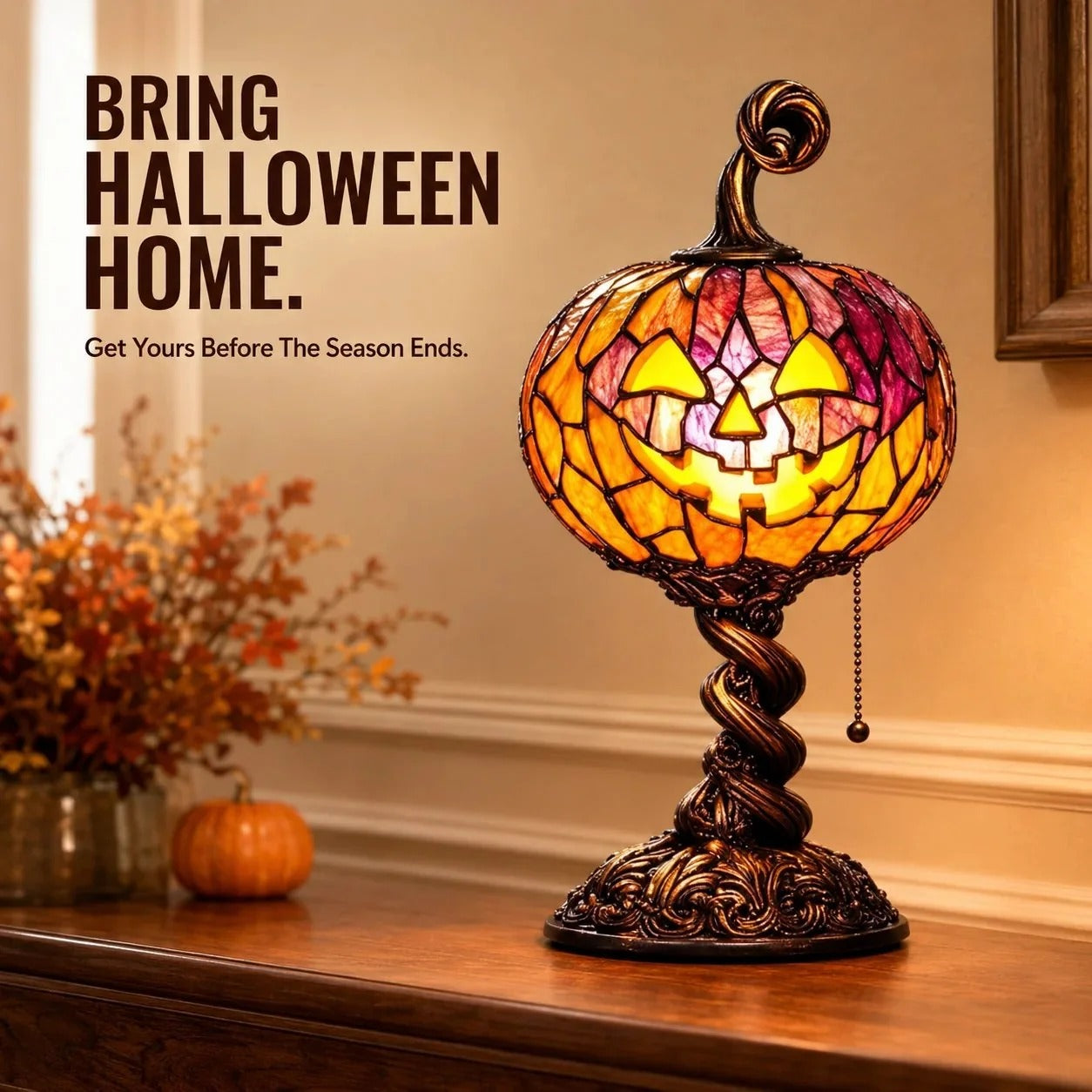 Halloween Pumpkin Ambient Table Lamp