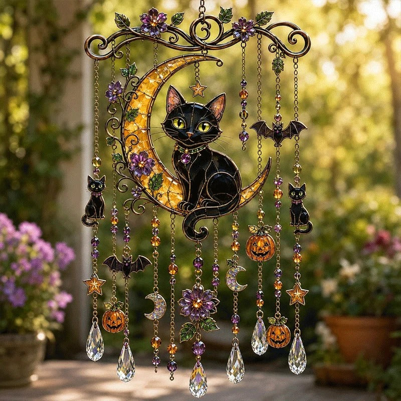 Black Cat & Moon