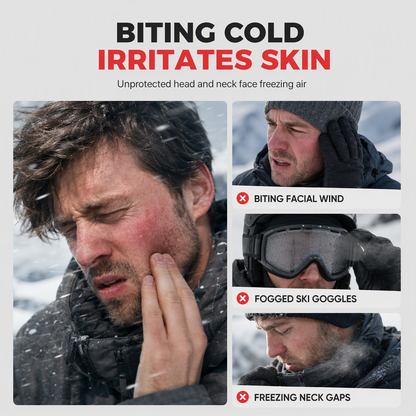 🥳2026 HOT SALE🥳💞50K+ SOLD! 🧣❄️ 49% OFF! 3-in-1 Winter Balaclava – windproof fleece covers head, neck, face & ears. Adjustable fit for skiing, cycling & cold weather! 🛡️💪