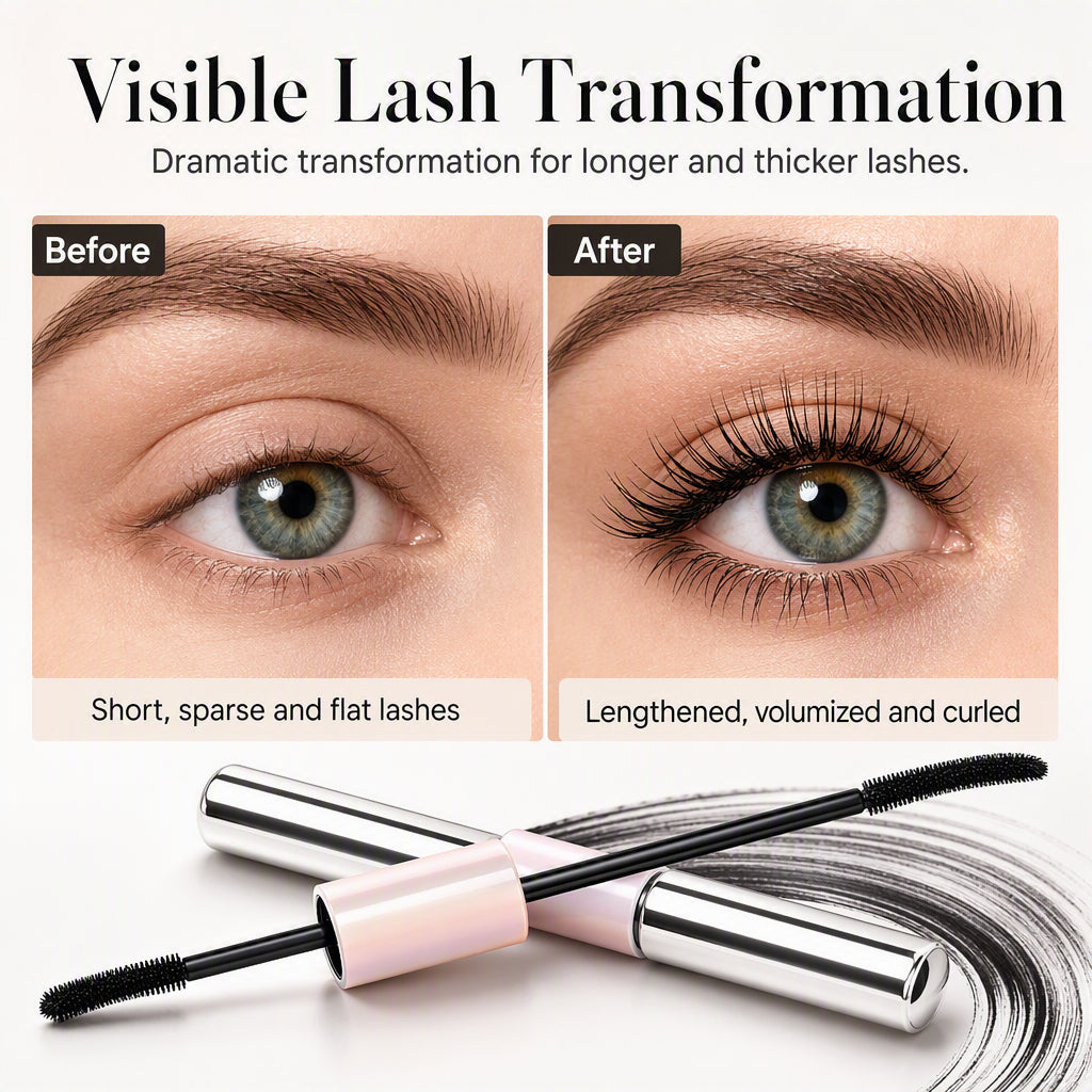 🔥Christmas Limited-Time Offer: 50% OFF!!!🔥Double-Ended Waterproof Volumizing Mascara